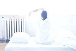 不調を感じる女性