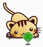猫背の猫